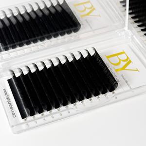 Extensiones de <span class=keywords><strong>Pestañas</strong></span> Individuales de Seda, Bandejas de <span class=keywords><strong>Pestañas</strong></span> Suaves de Cachemira, Suministros de <span class=keywords><strong>Pestañas</strong></span> Negras Mate Oscuras, <span class=keywords><strong>Precio</strong></span> al por Mayor, Marca Privada - Product Image 4