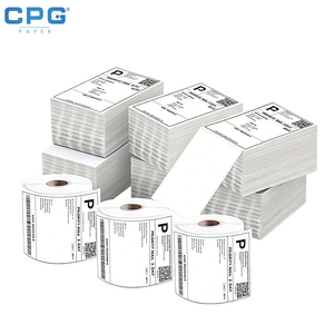 High Quality Thermal Rolls 40X30mm 4x6 inch Oil Proof Adhesive Shipping <b>Labels</b> for Warehouse Management - Product Image 1