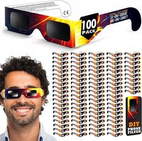 Lunettes d'éclipse solaire 2026 en gros, certifiées ISO 12312-2 et CE, protection sûre, conformes AAS pour observation directe