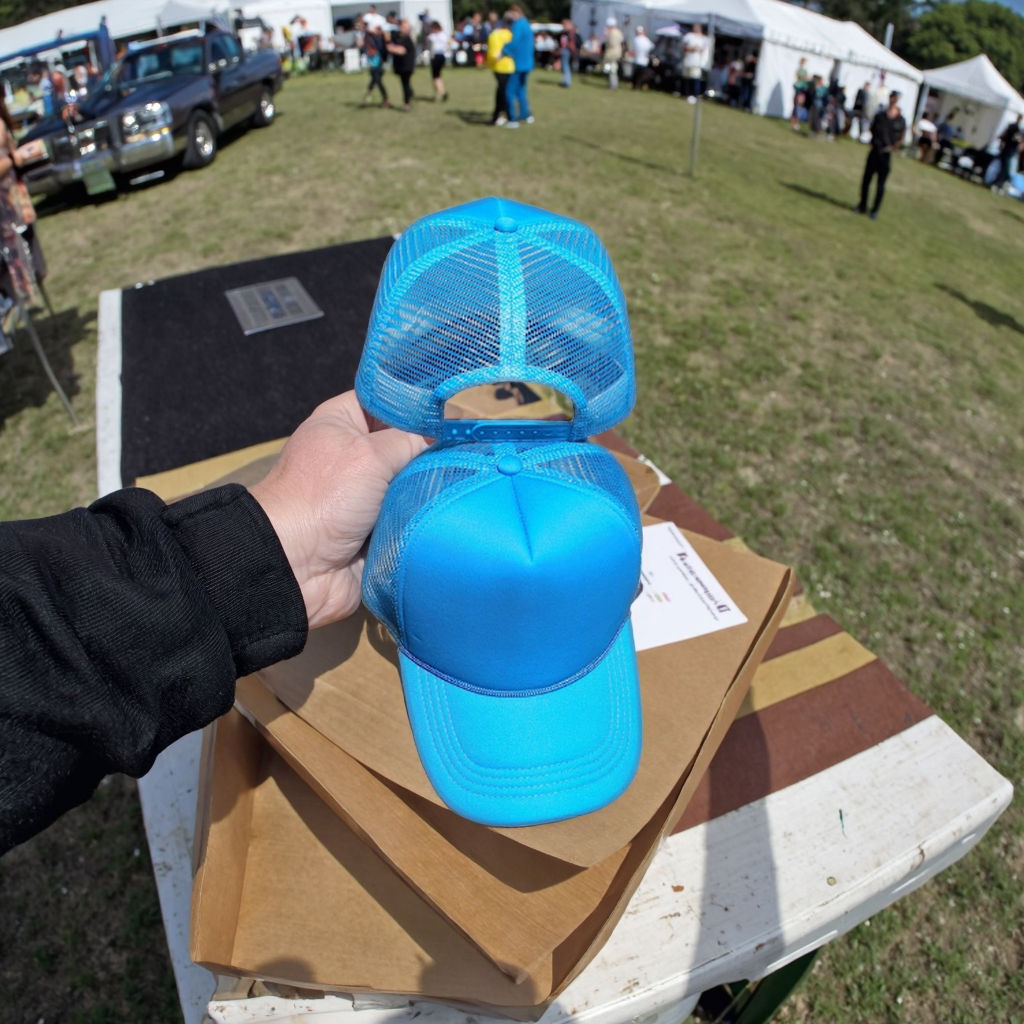 Design Your Own Mesh Hat Free Custom Design Full Color Print Green