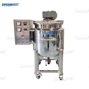 SPX 200L Mixer kimia elektrik, pemanas kimia, Krim reaktor, Emulsifier campur tangki pengaduk dengan tangki pencampur Agitator