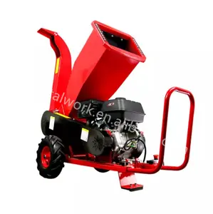 Forestry Machinery Firewood Processor 6.5hp Gasoline Wood Crusher Small Chipper Shredder