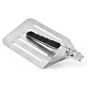 Large Stainless Steel Cake and Pizza Transfer Foldable Draining Spatula Kitchen Utensil Box - Product Image 3