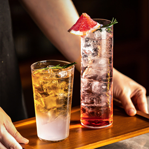 Vasos de Vidrio Ultrafinos Japoneses para Mojito, Vasos de Cóctel Tipo Colin para <span class=keywords><strong>Gin</strong></span> <span class=keywords><strong>Tonic</strong></span>, Jugos y Bebidas Frías - Product Image 4