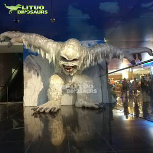 Esqueleto Humano Horrible de Silicona Resistente para Parque de Atracciones, Decoración de Casa Embrujada con Animatrónicos para Interiores - Product Image 6