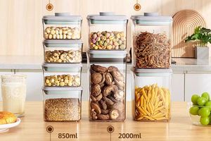 Récipient hermétique transparent <span class=keywords><strong>de</strong></span> stockage des aliments personnalisé par OEM Récipients hermétiques <span class=keywords><strong>de</strong></span> stockage des aliments secs pour <span class=keywords><strong>lait</strong></span> <span class=keywords><strong>en</strong></span> <span class=keywords><strong>poudre</strong></span> <span class=keywords><strong>de</strong></span> sucre - Product Image 6