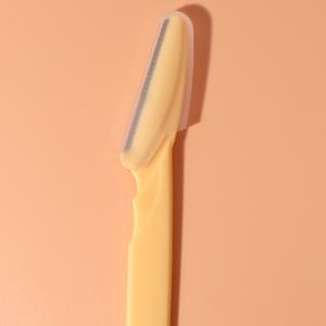 3-Pack Stainless Steel Eyebrow Trimmer <b>Set</b> Beginner Eyebrow <b>Razor</b> with Handle for Personal Use - Product Image 5