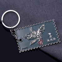 Décorations de produit métallique de Palestine personnalisées insigne de drapeau lanière bracelet pendentif carte palestinienne porte-clés 2d 3d personnalisé