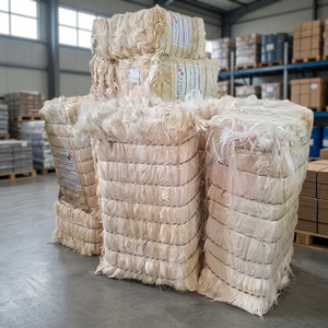 Fibre de sisal 100% naturelle de haute qualité, blanchie, matière première d'Afrique de l'Est, pour remplissage de tissu non tissé en béton - Product Image 1