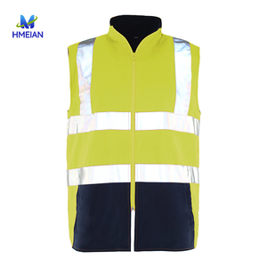 Gilet de sécurité réfléchissant de haute qualité avec logo personnalisé, design unisexe antistatique pour une utilisation en atelier et en usine - Product Image 5