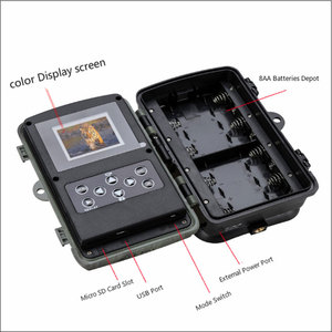 Caméra infrarouge multifonction HC-804A 4K/50MP Caméra de chasse sur sentier Caméra de surveillance de la <span class=keywords><strong>faune</strong></span> Vision nocturne Décodage Caméra de suivi sans fil <span class=keywords><strong>sauvage</strong></span> - Product Image 5