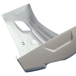 Su misura vuoto termoformato bianco PC acrilico paraurti auto durevole guscio di plastica produzione fornisce servizi di taglio - Product Image 5