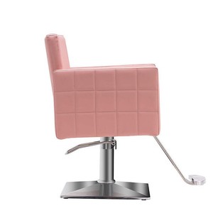 Silla de Estilismo Hidráulica Rosa para Salón de Belleza y Spa, Muebles de Peluquería Z Wallybeauty - Product Image 3