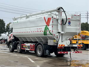Camión de distribución de cultivos de 46000L, tanque de transporte de alimento para animales de alta calidad, utilizado para el transporte de materiales en fábricas. - Product Image 6