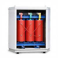 Transformateur sec triphasé SCB13, entrée 6,6 kV, sortie 400 V, 50 Hz 60 Hz, transformateur de puissance à trois enroulements, bobine à couches