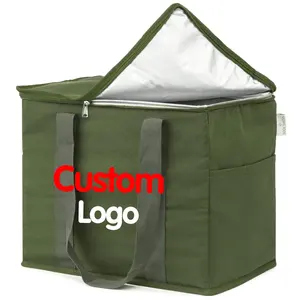 Extra Large Capacity Cooler Gatherings Food Warmer Bag Scratch-Resistant High-Efficiency Thermal Hot Cold Bag For Travel