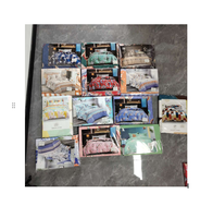 Vente en gros draps de lit pour lit queen 3 en 1 draps plats en microfibres 2 places draps de lit avec taies d'oreille