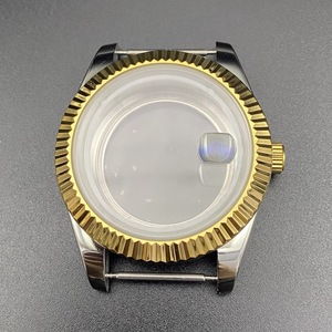 Pièces de rechange pour montre, lunette cannelée de 41 mm, boîtier de montre 8285, verre saphir, compatible avec le mouvement 8285 - Product Image 6