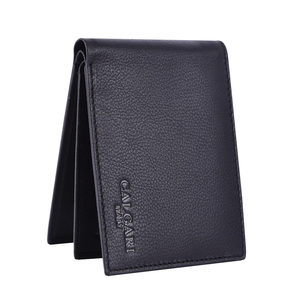 Carteras italianas de cuero de lujo para hombres | Cartera plegable para hombres hecha de cuero genuino Costura ultra fuerte hecha a mano - Product Image 1
