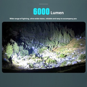 XINSITE, перезаряжаемый светодиодный фонарик с высоким люменом, супер яркий корпус из алюминиевого сплава, USB зарядка, Тактическая Охота, водонепроницаемый - Product Image 5