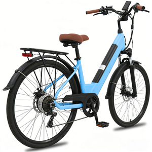 Bicicleta eléctrica <span class=keywords><strong>de</strong></span> spining delgada para mujeres almacén <span class=keywords><strong>de</strong></span> la UE 36V precio directo <span class=keywords><strong>de</strong></span> fábrica paso a través <span class=keywords><strong>de</strong></span> ebike para viajes en la ciudad VOMO CS20 250W - Product Image 1
