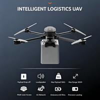 Drone de distribution de marchandises industriel à six axes, sans pilote, pour distribution précise et planification automatique de l'itinéraire