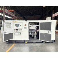 Générateur diesel 250 KVA 3 phases 200 kW type silencieux démarrage automatique châssis ouvert