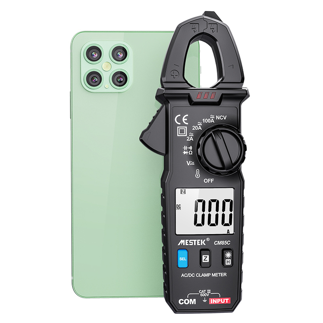 Clamp Meter Pinza Amperimetrica VFC Electrical Instruments DC/AC Current Voltage Tester Auto Range Multimeter CM85C Clamp Meter