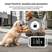 Neues Patent IP68 wasserdichter Kunststoffvibrations-Schlagkragen Anti-Schlagregelung für kleine und große Hunde