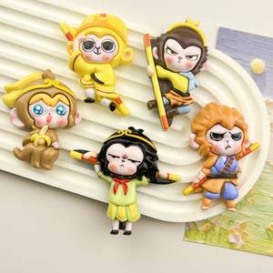 Singe Roi Résine Artisanat En Gros Épingle À Cheveux Téléphone Cas Porte-clés Résine Accessoires Résine Charmes Pour La Décoration - Product Image 2