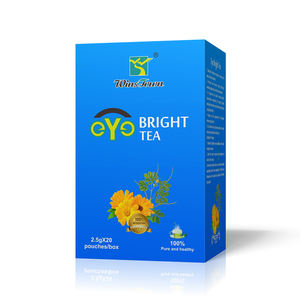 Thé pour les yeux C33 Herbal Eye Bright, 20 sachets de thé de 2,5 g chacun, mélange de chèvrefeuille, de chrysanthème, de baies de goji chinoises et de graines de cassia - Product Image 1