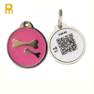 Thẻ ID Thú Cưng Theo Dõi Mã QR Chip NFC Thông Minh Thẻ Epoxy Thú Cưng Chống Thất Lạc Cổ Áo Ngộ Nghĩnh Thẻ Id Thú Cưng - Product Image 6