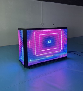 Stand DJ pliable, cabine DJ pliable portable, façade DJ pliable, écran LED P3.91 pour club, <span class=keywords><strong>location</strong></span> avec flight case - Product Image 2