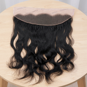 Qualité indienne 10A Vierge Extensions de Cheveux Femmes Double Trame Frontale Perruque Vague Crépus Droite Afro Styles Profonde Vietnamien Fermeture - Product Image 3