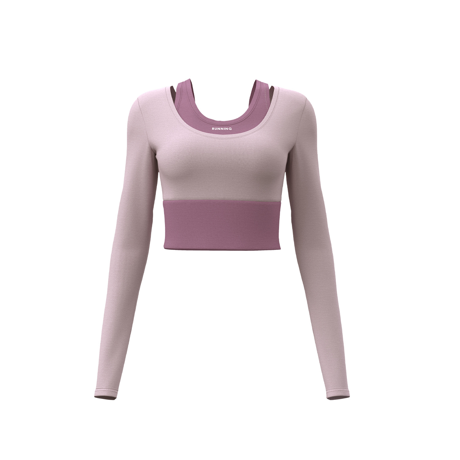 JYMC024/New Arrival Slim-Fit Sports Fitness Wear Woman GYM Quick Dry Wrinkle-Resistant Shock-Resistant Color-Block Yoga
