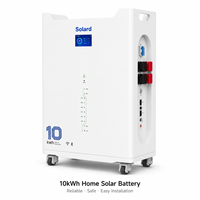 Batería Solar Apilable LiFePO4 de 10kWh para Apartamentos, de Grado Industrial, Carcasa Reforzada, Bajo Costo, Fuera de la Red
