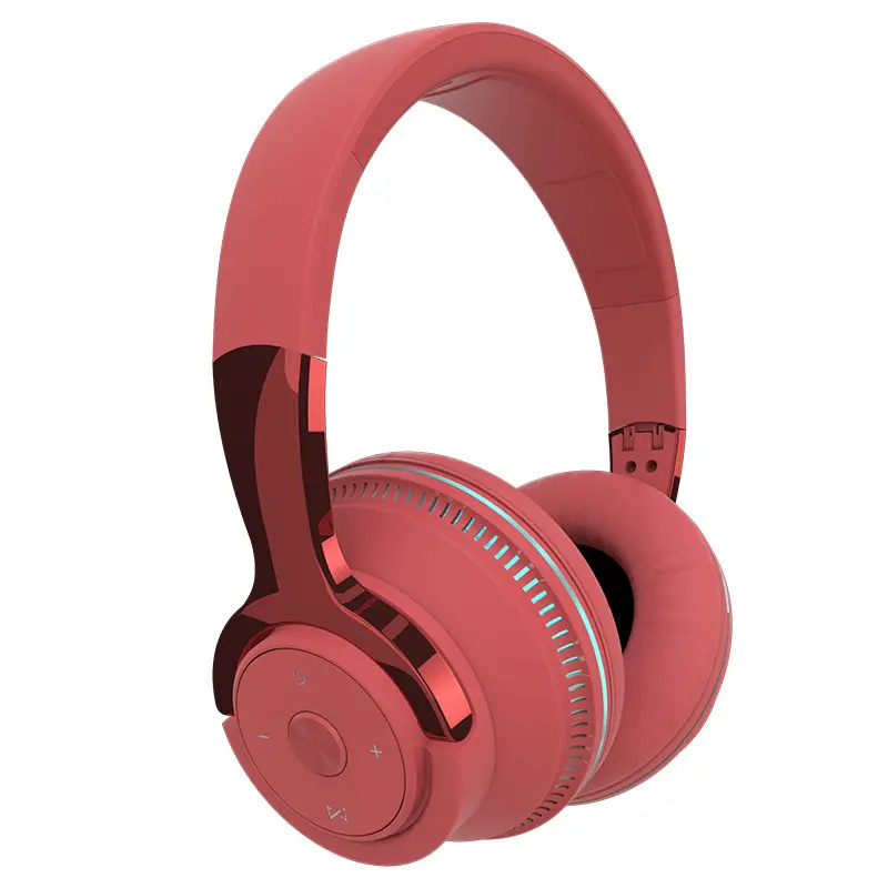 Wholesale Gaming Headset Headphones Stereo PC Mic RGB LED Wireless Bluetooth Surround Sound Headphones
