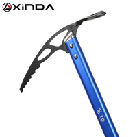 XINDA Hâche à glace légère en aluminium pour l'escalade, la randonnée et le trekking, activités de plein air décontractées, alpinisme - Modèle XD-Q9679
