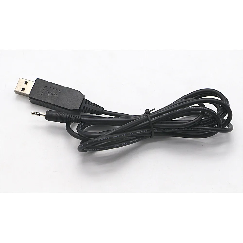 usb rs232 to 2.5mm audio jack cable 6ft ft232rl usb to 2.5mm jack cable adapter aux rs232 serial chip cable