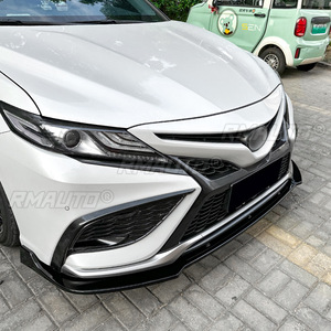 Front Bumper Lip Spoiler Diffuser <b>Splitters</b> Body Kit Aprons Cover Guard Trim for Toyota Camry XV70 Sports Edition 2021-2023 - Product Image 6