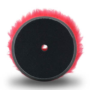 Polisseuse en <span class=keywords><strong>laine</strong></span>, à double <span class=keywords><strong>action</strong></span>, 100% <span class=keywords><strong>laine</strong></span>, 5 pouces, pour soins automobiles, style japonais - Product Image 4