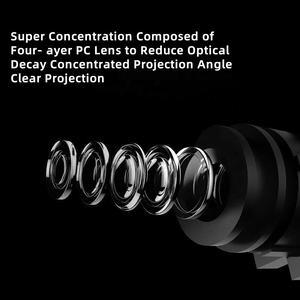 OEM 도매 주문을 받아서 만들어진 F 스포츠 로고 빛 2Pc 문 환영 빛 도요타 렉서스 환영 차 문 빛 고스트 그림자 빛 - Product Image 3