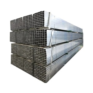 Prix inférieur Q345B Tube galvanisé rectangulaire profil de tuyau en acier fer carré 100x100mm pour la structure du bâtiment - Product Image 2