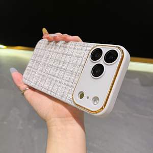 เคสแฟชั่นผ้านิ่มกันกระแทกสำหรับ <span class=keywords><strong>iPhone</strong></span> 17 <span class=keywords><strong>PRO</strong></span> <span class=keywords><strong>MAX</strong></span> พร้อมเคสป้องกันเลนส์ไฟฟ้าสำหรับ <span class=keywords><strong>iPhone</strong></span> 16 15 14 13 - Product Image 3