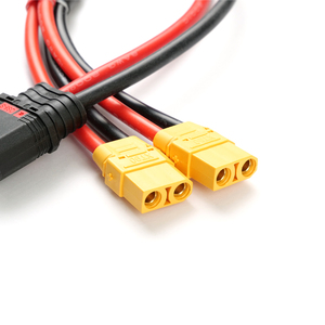 وصلة كهربائية متوازية من نوع Y مقاس 10AWG من QS8 إلى 2XT90، موصل مضاد للشرر ذكر وأنثى لبطارية RC Lipo ومحرك ESC - Product Image 4