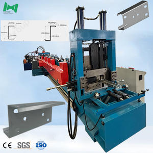 Automatische C- und <span class=keywords><strong>Z</strong></span>-Profil-Rollformmaschine mit Hoher Geschwindigkeit, CE-Zertifiziert, zum Fabrikpreis - Product Image 1