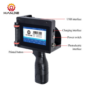 Lớn định dạng cầm tay máy in phun kép vòi phun 50.8 mét in logo máy giá rẻ giá 600dpi New hộp carton mã hóa máy - Product Image 6