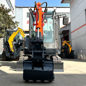 Máy đào mini bánh xích nhỏ Kubota giá rẻ, trọng lượng 2500kg (2.5 tấn), máy đào nhỏ gọn xuất xưởng, đạt chứng nhận CE EPA - Product Image 1