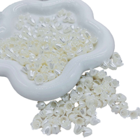 500 grammes par sac, perles acryliques de 10 mm faites à la main, série dégradé orchidée, couleur perle, pour accessoires de bijoux DIY, fleurs en acrylique, fournisseur tiers