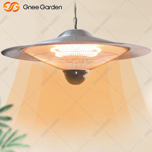 Calentador de Techo para Patio a Gas de Acero Inoxidable con Recubrimiento de Polvo de Óxido Natural, Moderno, Superventas 2025, Certificado CE, Para Todas las Estaciones, Para Exteriores - Product Image 2